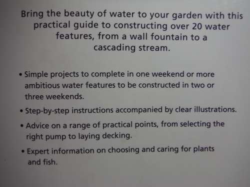 Water Gardens in a Weekend - Hardcover - Peter Robinson