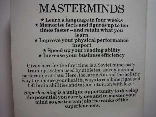 Super Learning - Sheila Ostrander & Lynn Schroeder