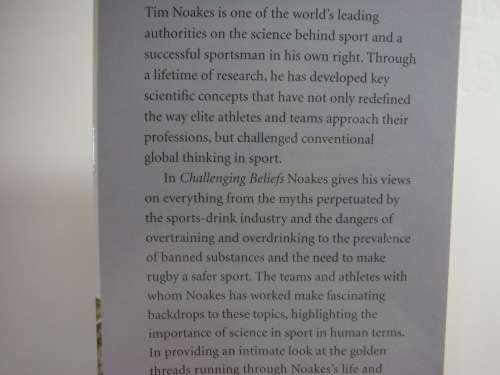 Challenging Beliefs : Memoirs of a Career - Paperback - Tim Noakes