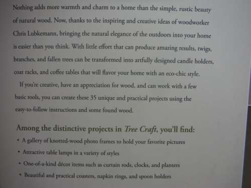 Tree Craft - Softcover - Chris Lubkemann