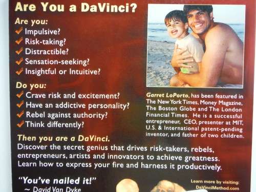 The Da Vinci Method  Break Out and Express Your Fire - Garret Loporto