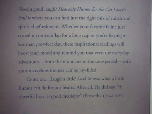 Heavenly Humor for the Cat Lover`s Soul - Paperback