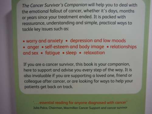 The Cancer Survivor`s Companion - Paperback - Dr Frances Goodhart