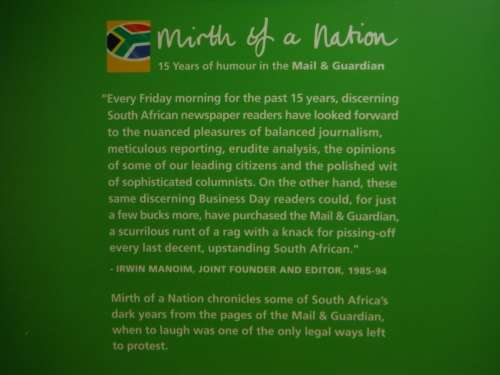 Mirth of a Nation - Paperback - Edited by Shaun de Waal