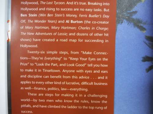 26 Steps to Succeed in Hollywood...or Any Other Business - Hardcover - Ben Stein