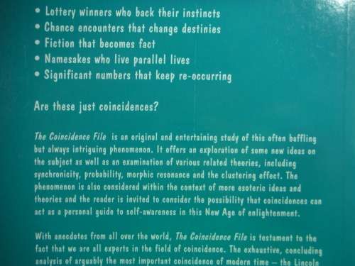 The Coincidence File - Softcover - Ken Anderson