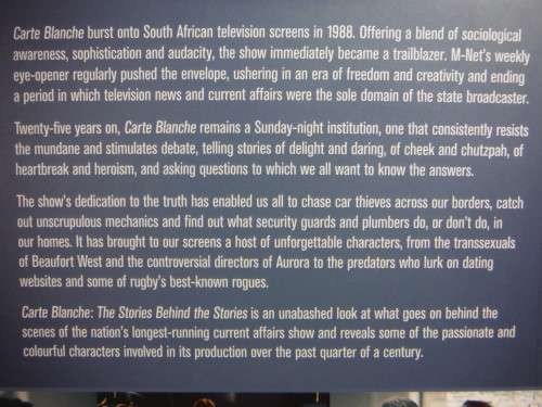 Carte Blanche : The Stories Behind the Stories - Jessica Pitchford