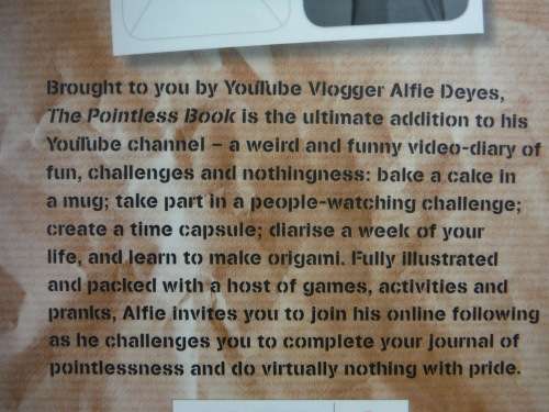The Pointless Book : Started by Alfie Deyes, Finished By You - Paperback