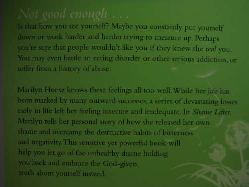 Shame Lifter - Paperback - Marilyn Hontz