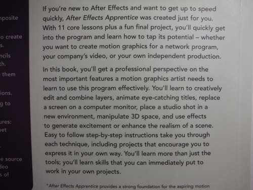 After Effects Apprentice with DVD - Version 7 and CS3 - Trish and Chris Meyer