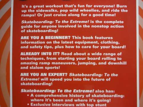Skateboarding to the Extreme - Softcover - Bill Gutman