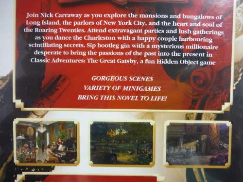 The Great Gatsby : Hidden Object Game - PC CD-ROM