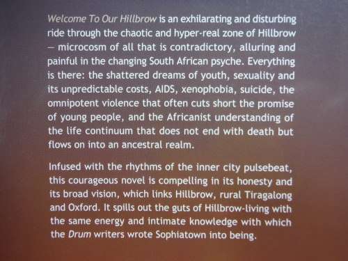 Welcome to Our Hillbrow - Phaswane Mpe