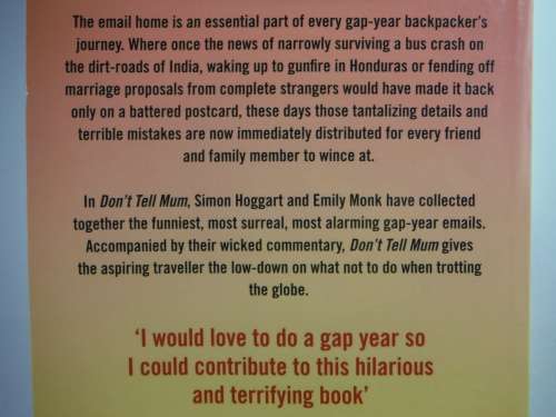 Don`t Tell Mum - Paperback - Simon Hoggart and Emily Monk