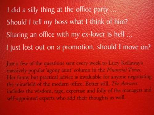 The Answers : All the Office Questions You Never Dared to Ask - Paperback - Lucy Kellaway