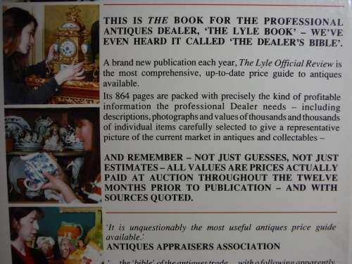 The Lyle Official Review : Antiques Price Guide 1997 - Hardcover - Tony Curtis