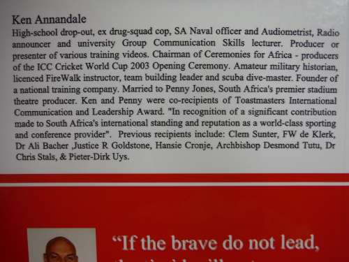Movers, Shakers, Moaners & Groaners - Ken Annandale