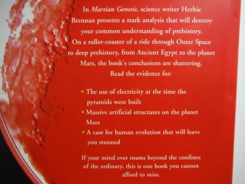 Martian Genesis : The Extraterrestrial Origins of the Human Race - Herbie Brennan