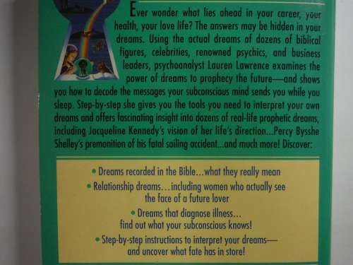 Dream Keys for the Future : Unlocking the Secrets of Your Destiny - Lauren Lawrence