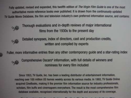 The Twelfth Virgin Film Guide : Based on the Definitive Industry Database