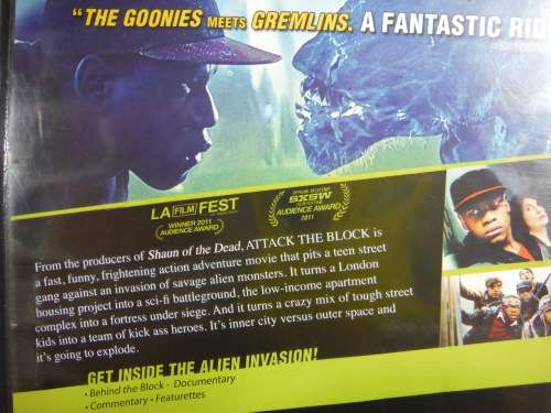 Bundle of 4 Sci-Fi Dvds : The Rig, Cloverfield, The Watch and Attack the Block