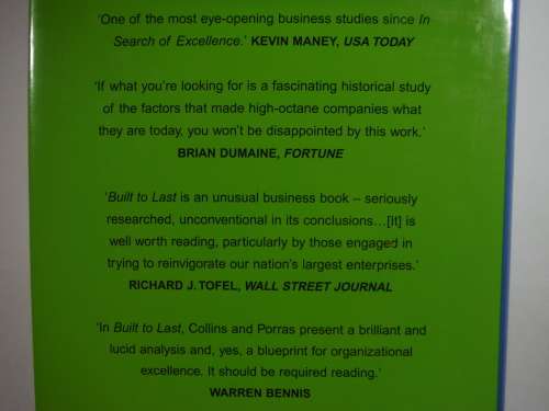 Built to Last : Successful Habits of Visionary Companies - Jim Collins