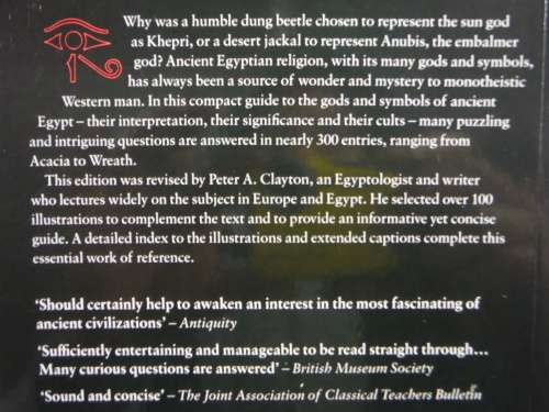 An Illustrated Dictionary of The Gods and Symbols of Ancient Egypt - Manfred Lurker