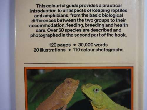 A Petkeeper`s Guide to Reptiles and Amphibians - Hardcover - David Alderton