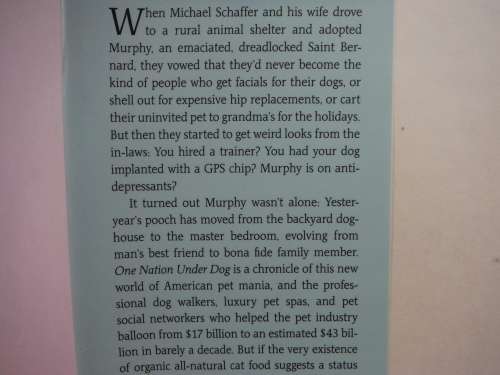 One Nation Under Dog - Michael Schaffer
