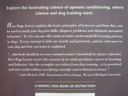 How Dogs Learn - Mary R. Burch, Ph.D.