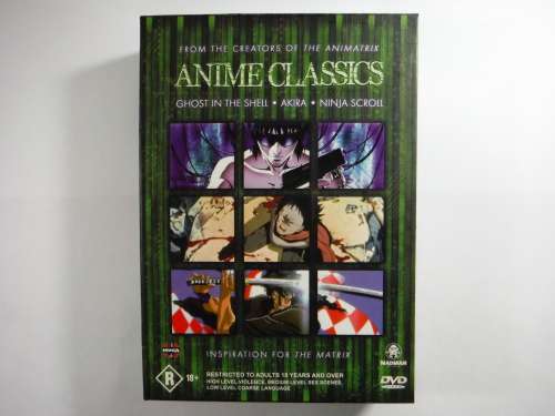 A Lot of 6 Anime DVD Movies - Region 4 Discs
