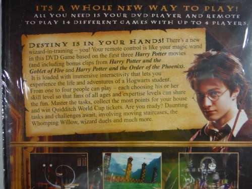 Harry Potter Interactive DVD Game : Great Family Adventure with Your DVD Remote