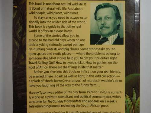 A Walk on the Wild Side : Tales of Adventure and Misadventure - Harvey Tyson