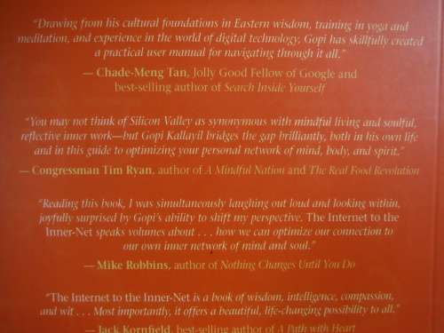 The Internet to the Inner-Net - Paperback - Gopi Kallayil