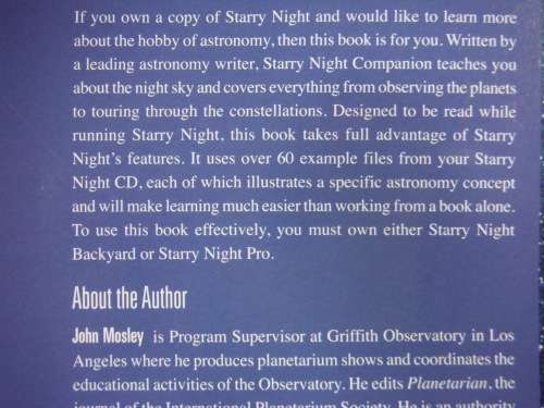 Starry Night Companion - Paperback - John Mosley