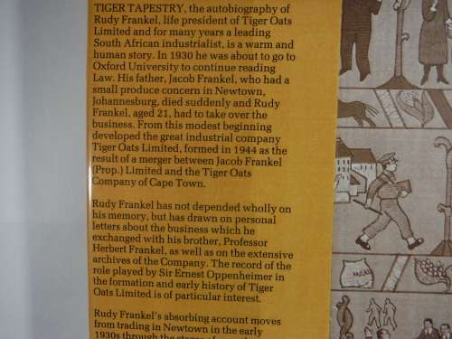 Tiger Tapestry - Hardcover - Rudy Frankel