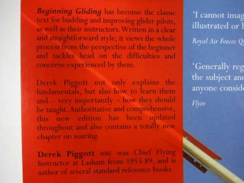 Beginning Gliding - Derek Piggott - 3rd Edition