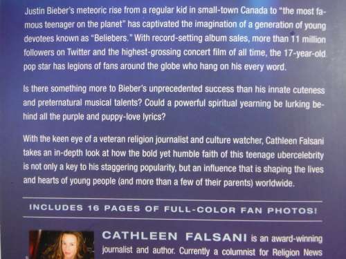 Belieber : Fame, Faith, and the Heart of Justine Bieber - Cathleen Falsani