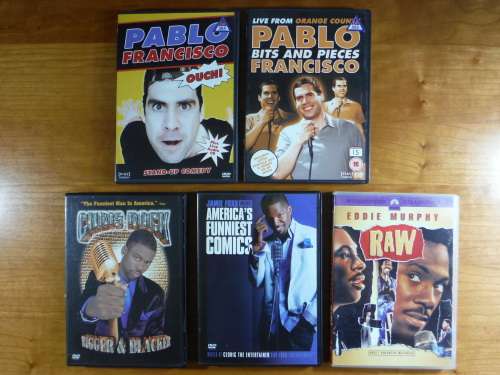 A Lot of 5 Stand-Up Comedy DVDs