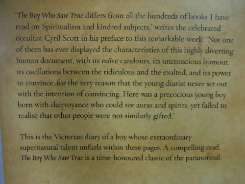 The Boy Who Saw True - Cyril Scott