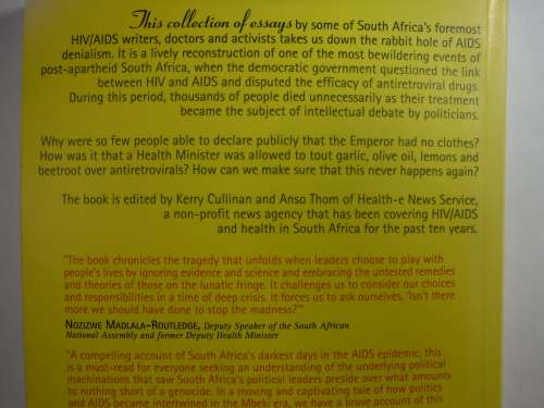The Virus, Vitamins and Vegetables  The South African HIVAIDS Mystery - Kerry Cullinan