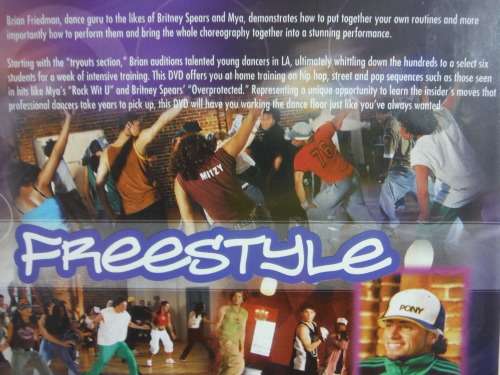 Freestyle : With Star Choreographer Brian Friedman - DVD