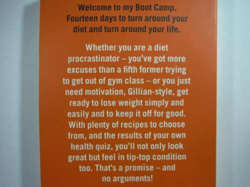 Gillian McKeith`s Boot Camp Diet : 14 Days to a New You! - Paperback