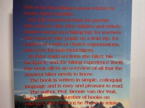 Family Backpacking Adventures - Paperback - Bennie van der Walt