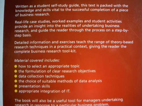 Research Methods for Business Students - Dr Mark Saunders