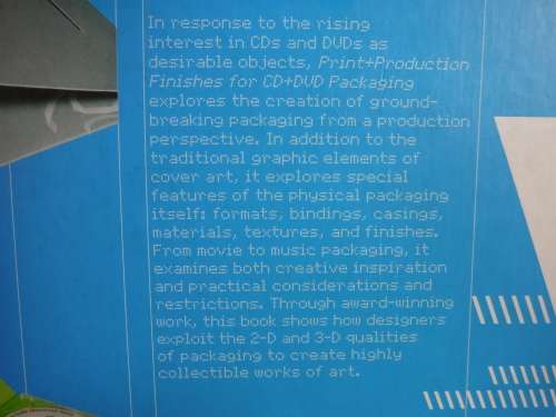 Print + Production Finishes for CD+DVD Packaging - Hardcover - Loewy:London