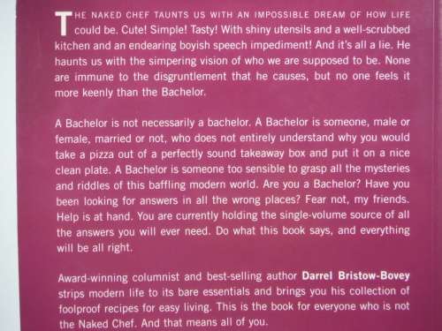 The Naked Bachelor : Your Essential Survival Guide to Modern Living - Darrel Bristow-Bovey
