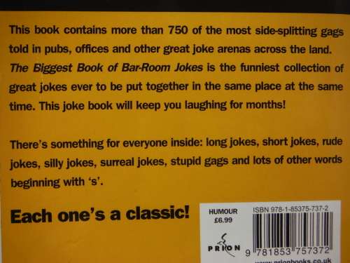 FHM Presents : The Biggest Book of Bar-Room Jokes