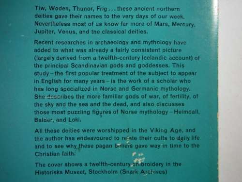 Gods and Myths of Northern Europe - H.R. Ellis Davidson - 1971