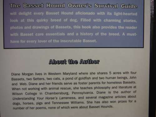 The Basset Hound : Owner`s Survival Guide - Diane Morgan